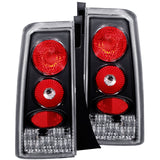 ANZO 2004-2007 Scion XB Taillights Black - 221103