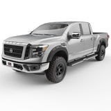 EGR 17-23 Nissan Titan Traditional Bolt-On Look Fender Flareswith Fender Badge Set Of 4 - 796014