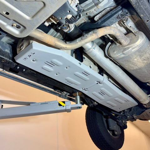 Rival 24-26 Toyota Tacoma Aluminum Gas Tank Skid Plate - 2333.9583.1.6