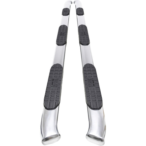 Westin 2020 Chevy Silverado 2500/3500 Crew Cab (8ft Bed) PRO TRAXX Nerf Step Bars - Stainless Steel - 21-534770
