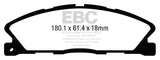 EBC 13+ Ford Taurus 3.5 Twin Turbo SHO Yellowstuff Front Brake Pads - DP43019R
