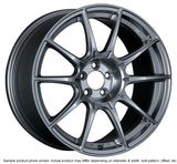 SSR GTX01 18x8.5 5x100 44mm Offset Dark Silver Wheel 02-05 WRX - XA18850+4405CDK