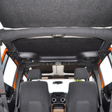 DEI 07-10 Jeep Wrangler JK 4-Door Boom Mat Headliner - 4 Piece - Black Leather Look - 50155