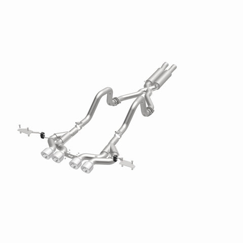 Magnaflow 00-04 Chev Corvette V8 5.7L Comp Series Quad Ctr Rr Exit SS Cat-Back Perf Exhaust - 15281