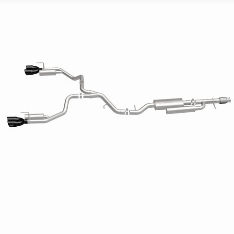 MagnaFlow 2021 Chevrolet Tahoe V8 5.3L Street Series Cat-Back Exhaust - Black Chrome Tips - 19541