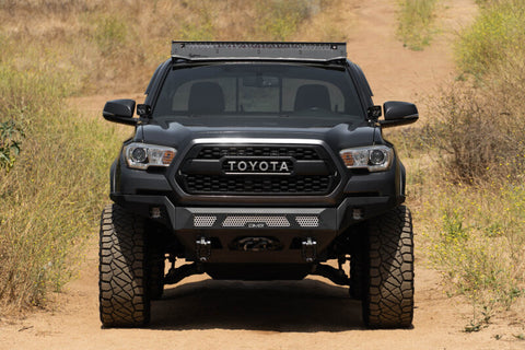 DV8 16-23 Toyota Tacoma MTO Series Winch Front Bumper - FBTT1-07
