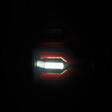 AlphaRex 02-06 Dodge Ram1500 + 03-06 Dodge Ram2500/3500 Luxx-Series LED Tail Lights (Pair) Black/Red - 641030