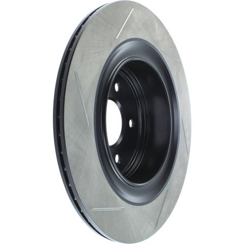 StopTech Power Slot 07-08 Infiniti G35 2WD Sport Sedan / 08-09 G37 SportStop Slotted Rear Left Roto - 126.42093SL