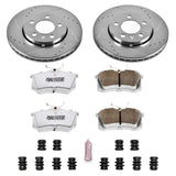 Power Stop 00-06 Audi TT Quattro Rear Z26 Street Warrior Brake Kit - K920-26