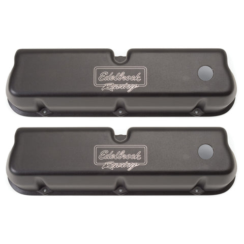 Edelbrock Valve Cover Victor Series Ford 289-302-351W CI V8 Tall Black - 41263
