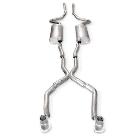 Stainless Works Chevy Chevelle Small/Big Block 1968-72 Exhaust 2.5in Stainless Dual - CV6782.5X