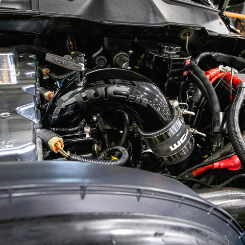 Wehrli 03-07 Dodge 5.9L Cummins High Flow Intake Bundle Kit - WCFab Red - WCF100680-RED