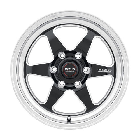 Weld S156 20x5 Ventura 6 Drag 6x135 ET-19 BS2.00 Gloss BLK MIL DIA 87.1 - S1560C089N19