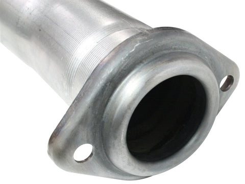 aFe Atlas Exhaust 4in Aluminized Cat-Back w/ 304 SS Black Tip 11-13 Ford F-150 EcoBoost V6 3.5L (tt) - 49-03041-B