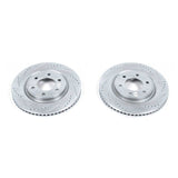 Power Stop 11-13 Infiniti QX56 Front Evolution Drilled & Slotted Rotors - Pair - JBR1552XPR