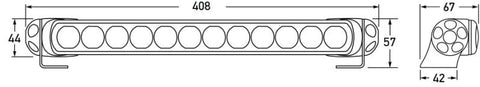 Hella LED Lamp Light Bar 9-34V 350/16in PEN MV ECE - 958040081
