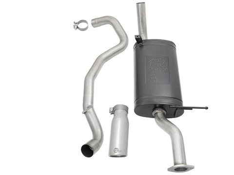 aFe MACHForce XP Exhaust Cat-Back SS-304 97-16 Nissan Patrol (Y61) I6-4.8L w/ Polished Tips - 49-36121-P