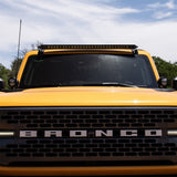 Ford Racing 2021+ Ford Bronco 40in Rigid Roof Mounted Off-Road LED Light Bar Kit - M-15200K-BRL