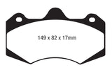 EBC AP Racing Caliper CP7040 (AP Racing Pad CP7040D54) Bluestuff Brake Pads - DP5062NDX