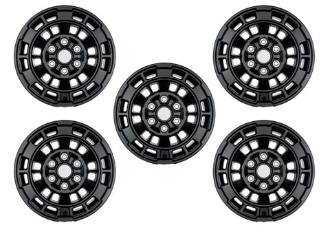 Ford Racing 21-24 Bronco 17in x 8.5in Matte Black Wheel Kit - M-1007K-P1785MB
