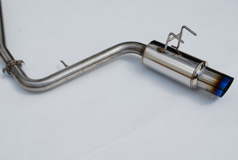Invidia 2022+ Honda Civic Sport (2.0N/A) 60mm N1 Cat Back Exhaust - TI Tips - HS22HC6GT1STL