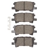 DFC 04-09 Toyota Highlander Hybrid Rear 4000 Hybridynamic Brake Pads - 4000-0996-00