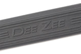 Dee Zee Universal Tubes - 3In Round Universal - Black Steel RegCab - DZ3700301