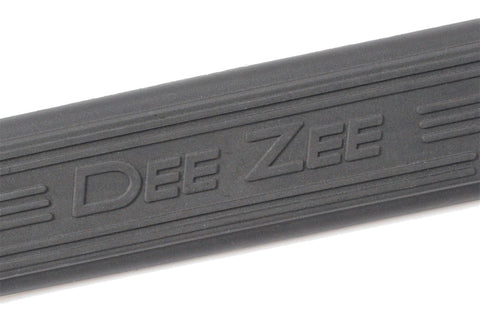 Dee Zee Universal Tubes - 3In Round Universal - Black Steel RegCab - DZ3700301
