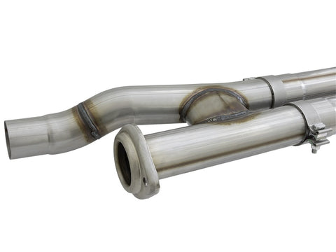 aFe POWER Rebel Series 3in 409 SS Cat Back Exhaust w/ Black Tips 17 Ford F-150 Raptor V6-3.5L - 49-43091-B