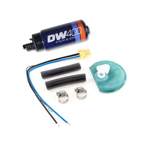 DeatschWerks 415LPH DW400 In-Tank Fuel Pump w/ Universal Set Up Kit - 9-401-1001