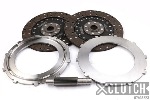 XClutch Chevrolet 9in Twin Solid Organic Multi-Disc Service Pack - XMS-230-GM01-2G-XC