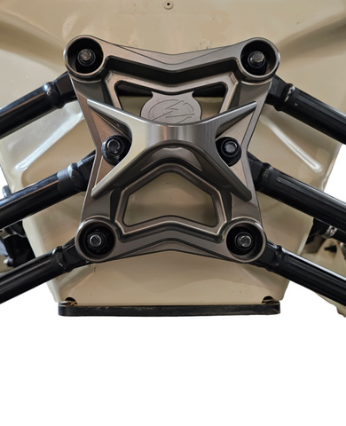 Elektric Offroad 2017-2021 Can Am X3 Maverick Volt Radius Rod Plate Anodized Gun Metal - RRP210013