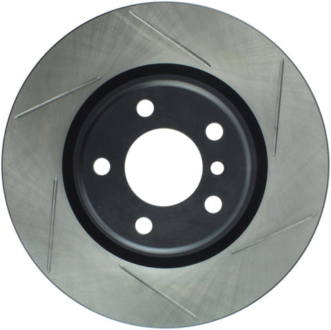 StopTech 16-18 BMW 320i Sport Slotted Left Rear Rotor - 126.34145SL