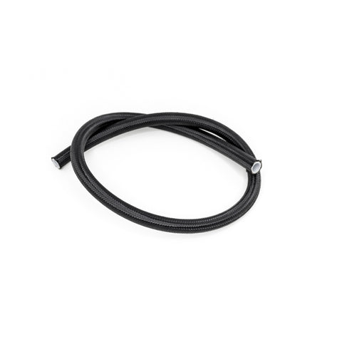 DeatschWerks 6AN Black Nylon Braided PTFE Hose 3 Feet - 6-02-0864-3