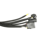 DEI Split Wire Sleeve Easy Loom 25mm-1in x 10 Black - 10656