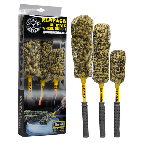Chemical Guys Rimpaca Ultimate Wheel Brush Set - 3 Pcs - ACC617