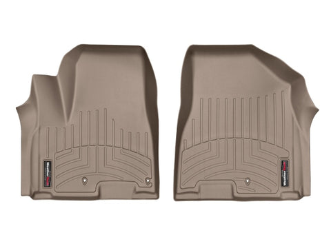 WeatherTech 2015+ Kia Sedona Front FloorLiner - Tan - 457091