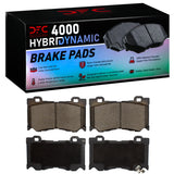DFC 08-26 Nissan Z Front 4000 Hybridynamic Brake Pads - 4000-1346-00