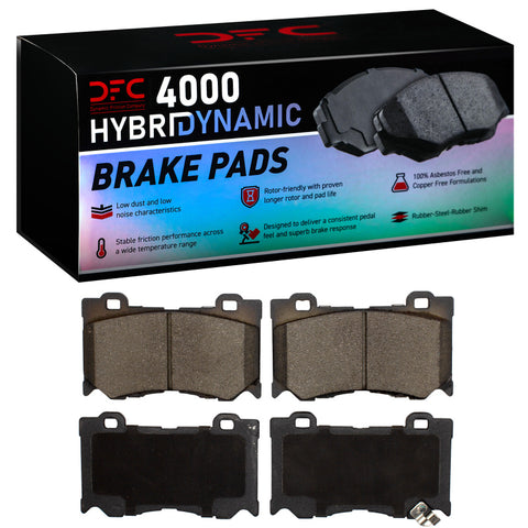 DFC 08-26 Nissan Z Front 4000 Hybridynamic Brake Pads - 4000-1346-00