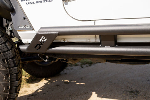 DV8 Offroad 2007-2018 Jeep Wrangler JK 4-Door Rock Sliders - SRJK-07