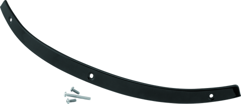 Kuryakyn Smooth Windshield Trim 14-Up Touring Gloss Black - 1389