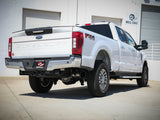 aFe Apollo GT Series 3-1/2in 409 SS Axle-Back Exhaust 17-20 Ford F-250/F-350 Black Tips w/o Muffler - 49-43116NM-B