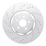 DFC 21-25 Mercedes-Benz Gle63 AMG S SUV Rear Drilled & Slotted Hi-Carbon Alloy GEOMET Coated Rotor - 930-63194