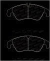 StopTech 12-19 Audi A6 / 11-18 Audi A7 Quattro Sport Brake Pads w/Shims and Hardware - Front - 309.13221