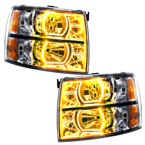 Oracle 07-13 Chevrolet Silverado SMD HL - Square Style - ColorSHIFT - 8188-330