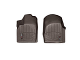 WeatherTech 2011+ Dodge Durango Front FloorLiners - Cocoa (Fits Vehicle w/No RHS Foot Rest) - 473241