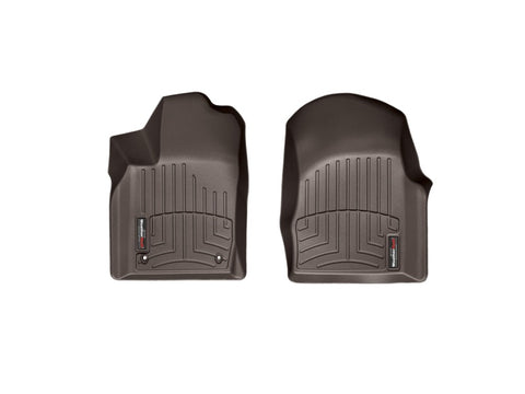 WeatherTech 2011+ Dodge Durango Front FloorLiners - Cocoa (Fits Vehicle w/No RHS Foot Rest) - 473241