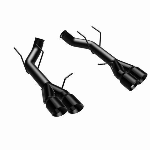 MagnaFlow 13 Ford Mustang Shelby GT500 V8 5.8L Quad Split Rear Exit Stainless Cat Back Perf Exhaust - 15177