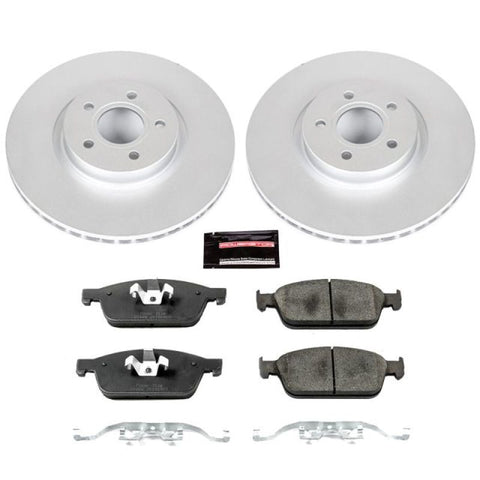 Power Stop 13-14 Ford Focus Front Z23 Evolution Sport Coated Brake Kit - CRK6479