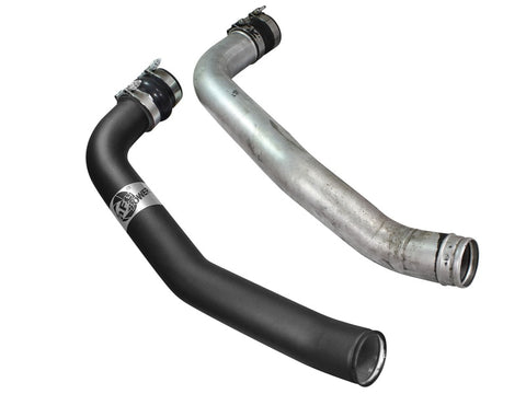 aFe Bladerunner Intercoolers I/C Tube 3in Cold Side Ford F-250/F-350 99-03 V8-7.3L - Black - 46-20098-B